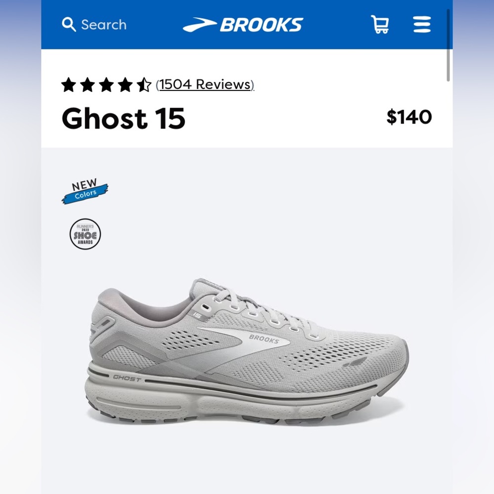 Brooks Ghost 15 Running Shoes Gem